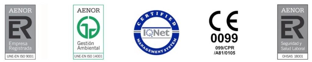 Construcción de naves industriales: certificados de calidad Gesnave