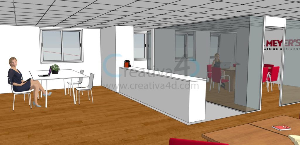 Rehabilitación de oficina en Zaragoza