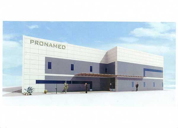 nave industrial Laboratorios Pronamed