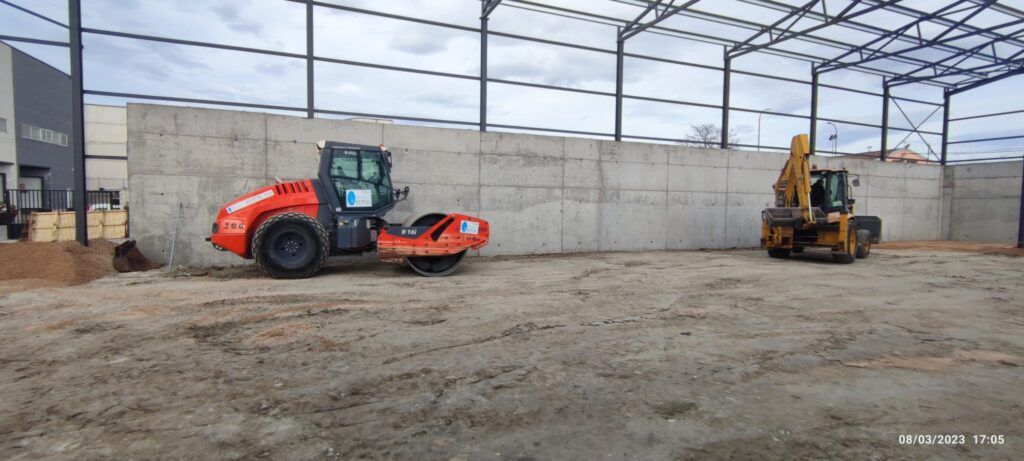 construcción llave en mano de una plataforma logística