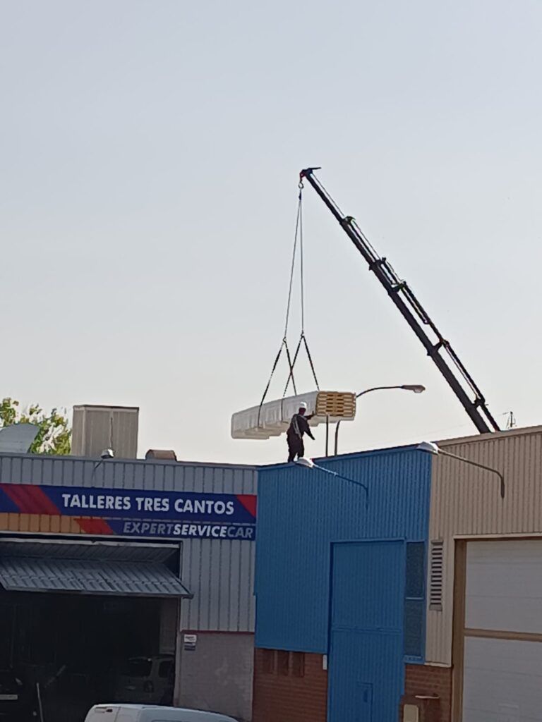 Cambio de cubiertas de Fibrocemento