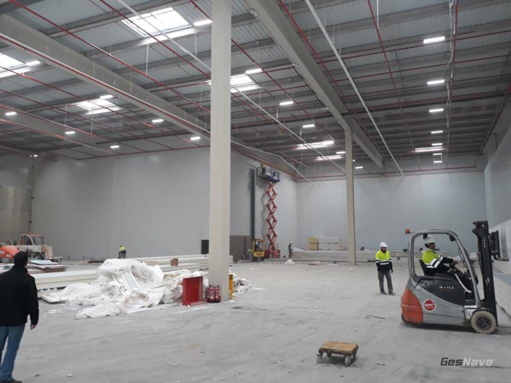 Construcción naves llave en mano de laboratorio farmacéutico 2