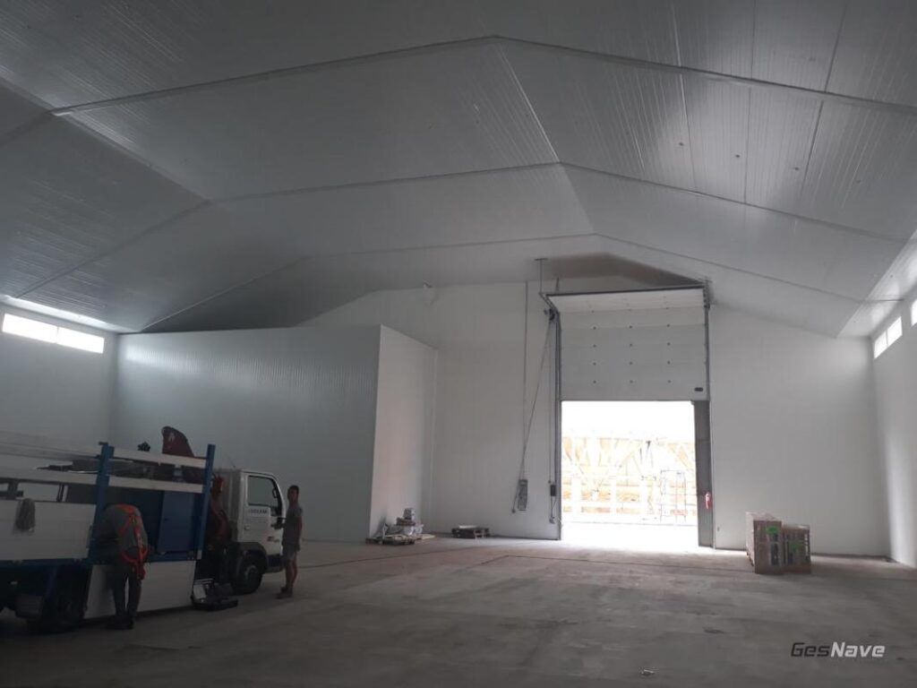 Construcción zona logística