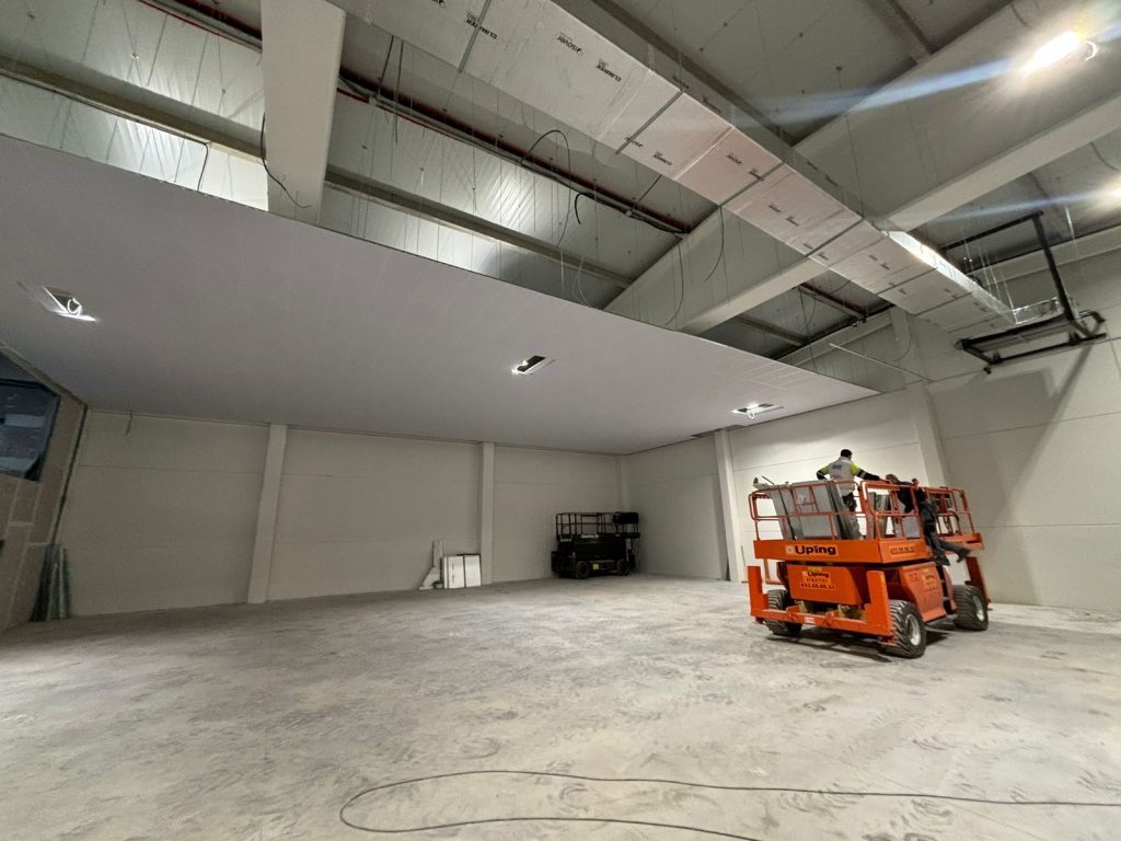 Estructura para nave agroalimentaria en Zaragoza