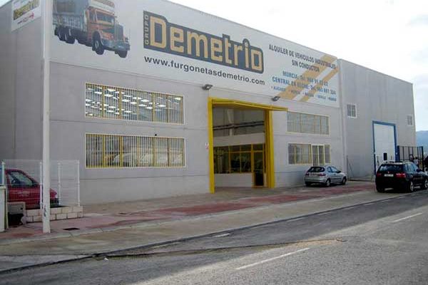 construcción Nave Industrial Demetrio sucursal Sevilla